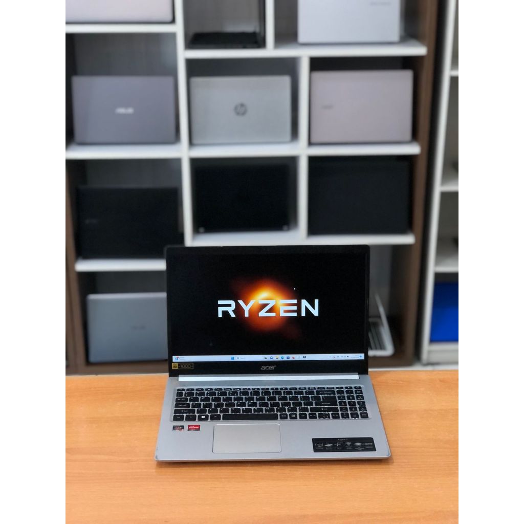 ACER  ASPIRE 5 A514 45 | RYZEN 5 5500U | RAM 8GB SSD 512GB | GAMING | SIAP PAKAI