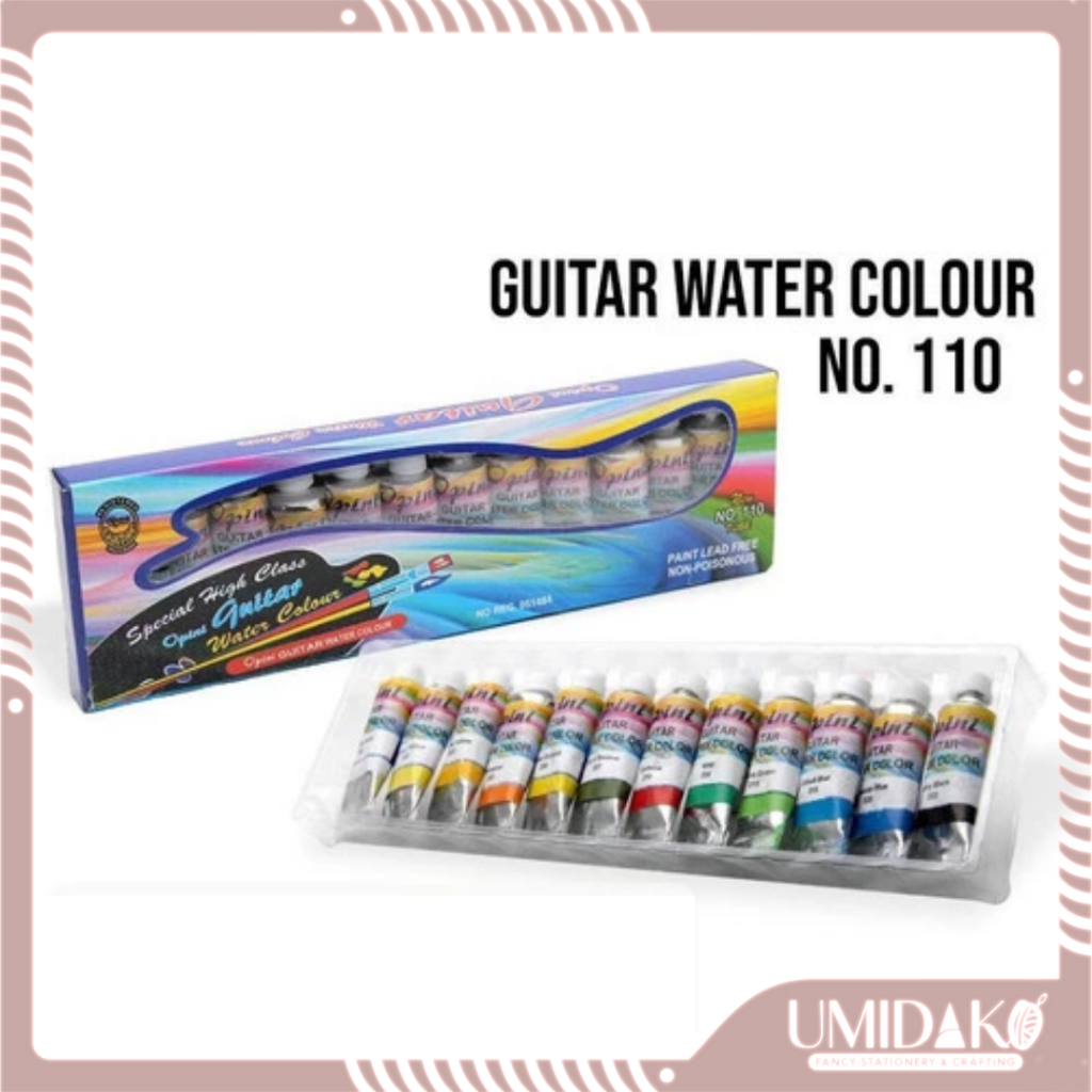 

[UMIDAKO] WATER COLOR GUITAR NO 110 & 120