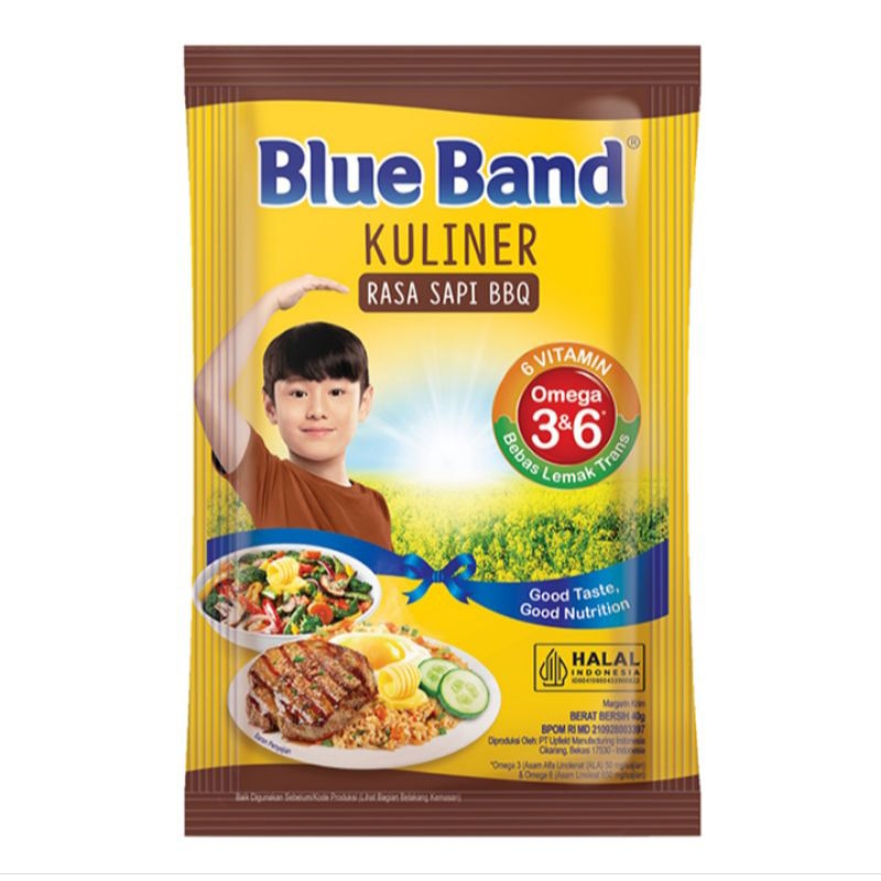 

Blue Band Kuliner Margarin Sapi Berbekiu 40 g