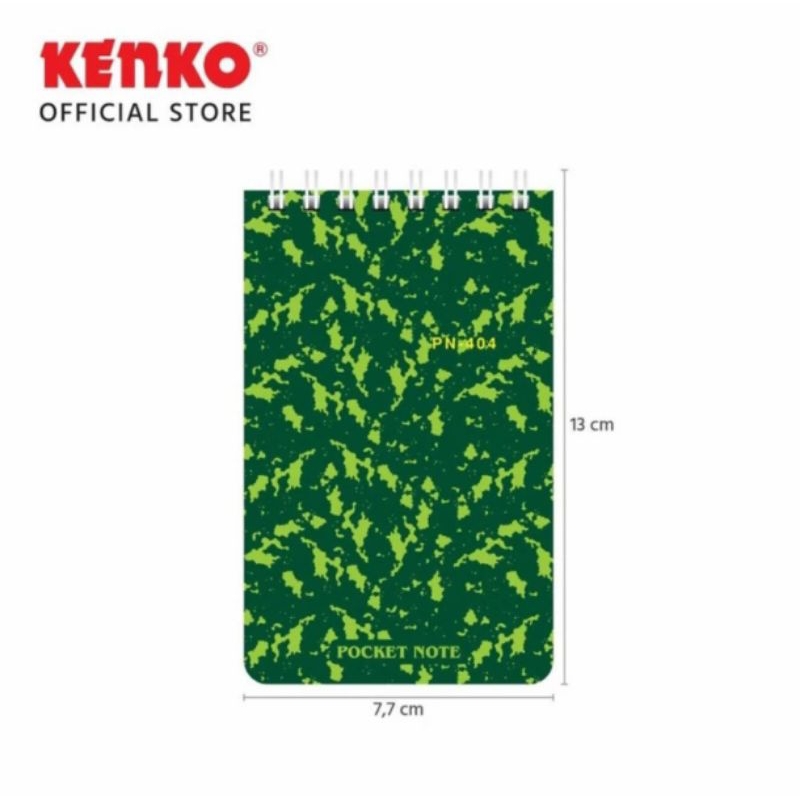 

Kenko PN-404 Ring Notes Buku Catatan Saku Pocket Note