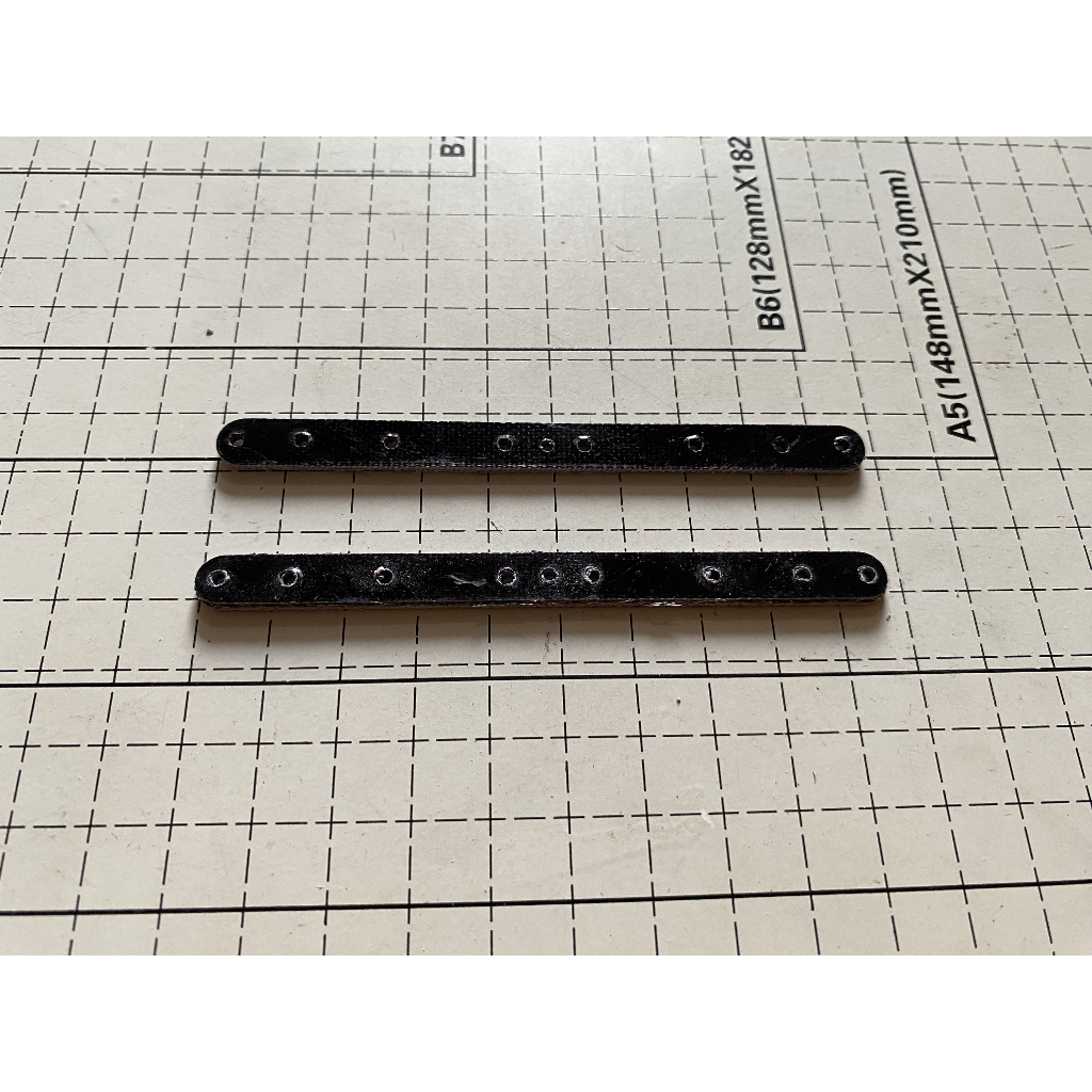REP TAMIYA 15193 FRP REINFORCING PLATE SET /STIK HITAM (2MM)