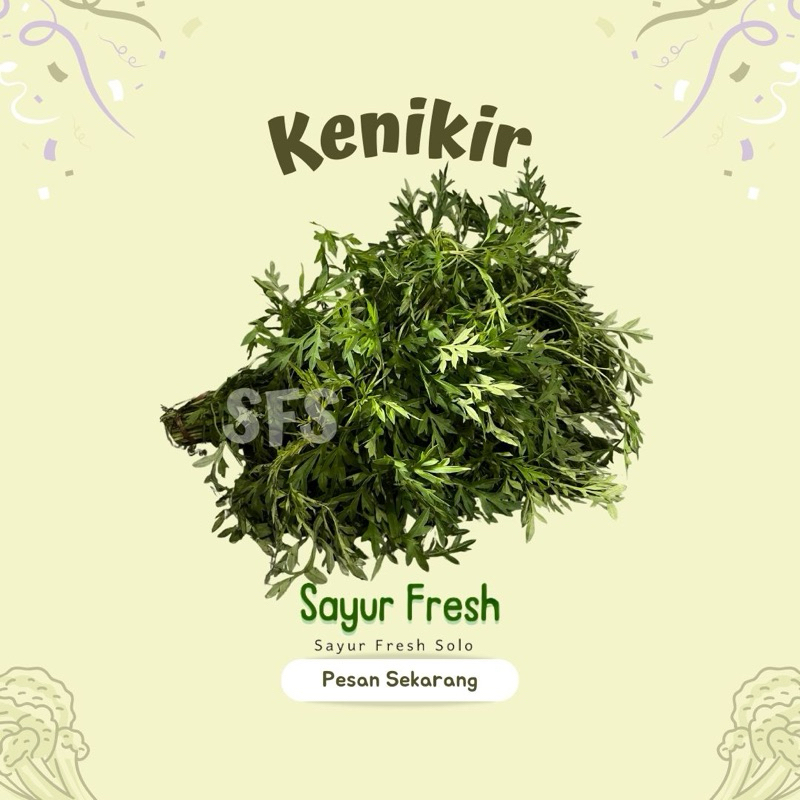 

SAYUR KENIKIR PER IKAT (READY PAGI JAM 7-9)- SAYUR FRESH SOLO