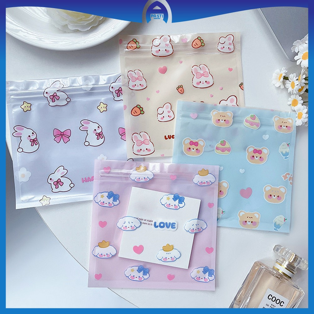 

Ziplok Plastik Kemasan Kartun Mini Permen Kue Serbaguna / Plastik Klip Packaging Makanan Mini Sachet Pasti Amanah C1281