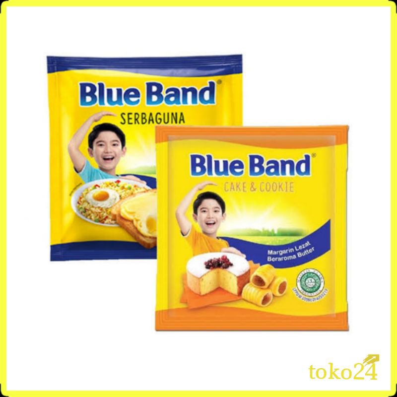 

Blue Band Margarine Serbaguna, Cake & Cookie 200 gr