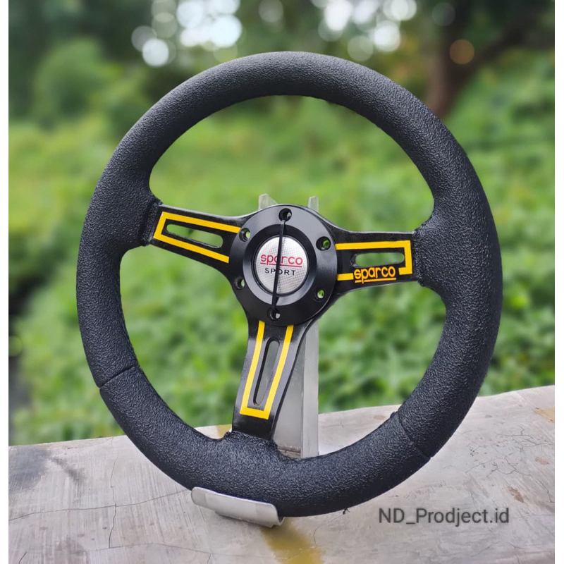 STIR RACING UNIVERSAL • Stir mobil/pickup/truck modifikasi sparco garis kuning