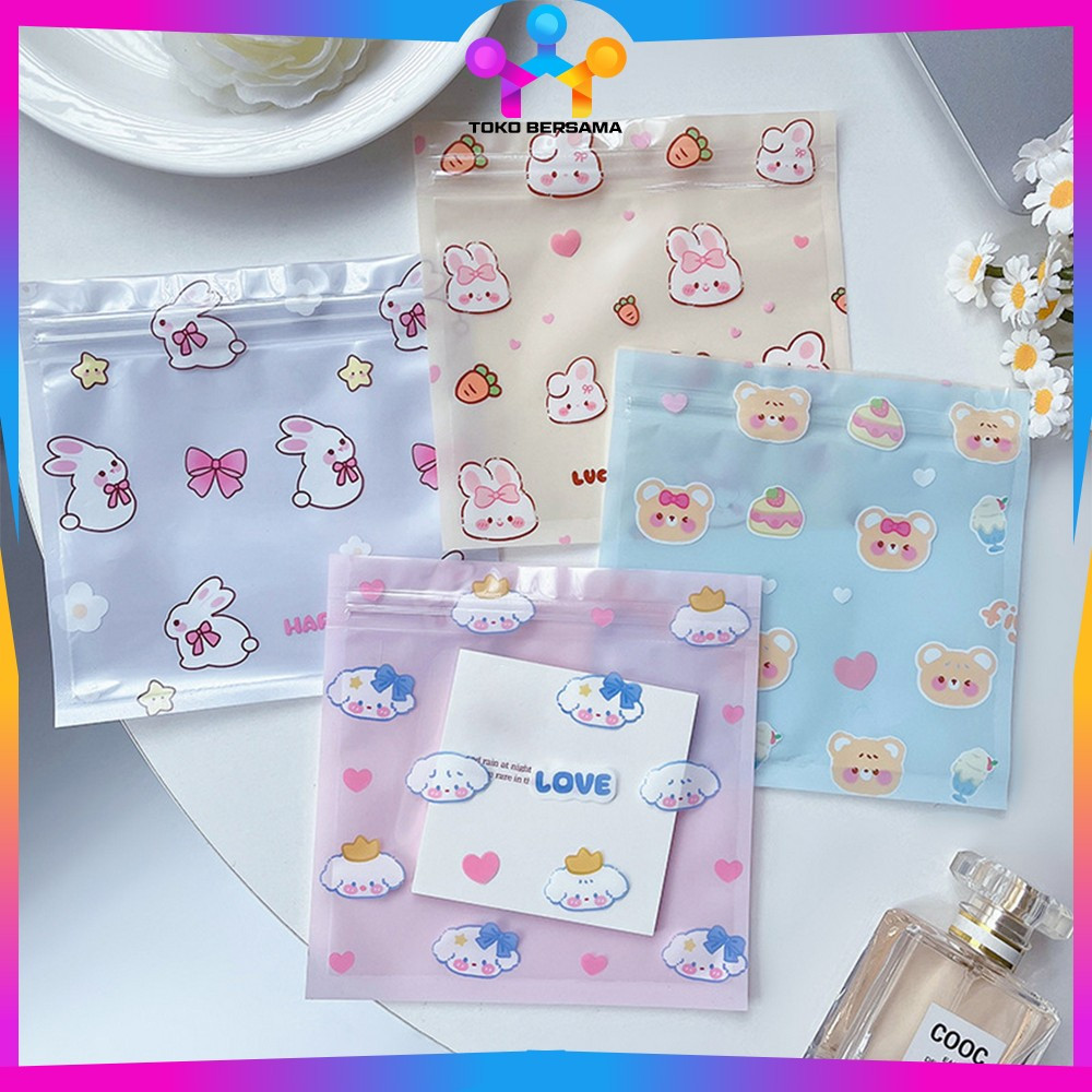 

Ziplok Plastik Kemasan Kartun Mini Permen Kue Serbaguna / Plastik Klip Packaging Makanan Mini Sachet Toko Bersama C1281