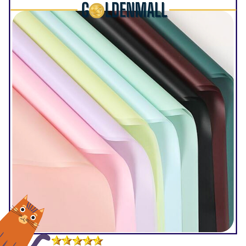 

20 LEMBAR Flower Wrapping Paper Varian Polos Kertas Buket Bunga Cellophane Florist KB01