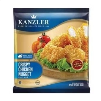 

FROZEN FOOD NUGGET KANZLER KRISPY 450g