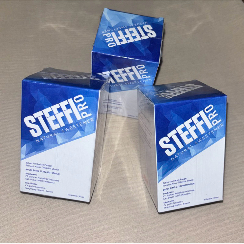 

STEFFI PRO Original 100% 30ml - Pemanis Alami Kalori 0%