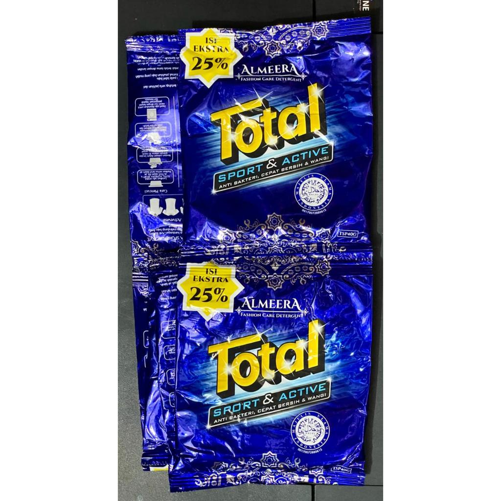 Total Almeera Sachet Isi 6pcs 50gr Deterjen Bubuk