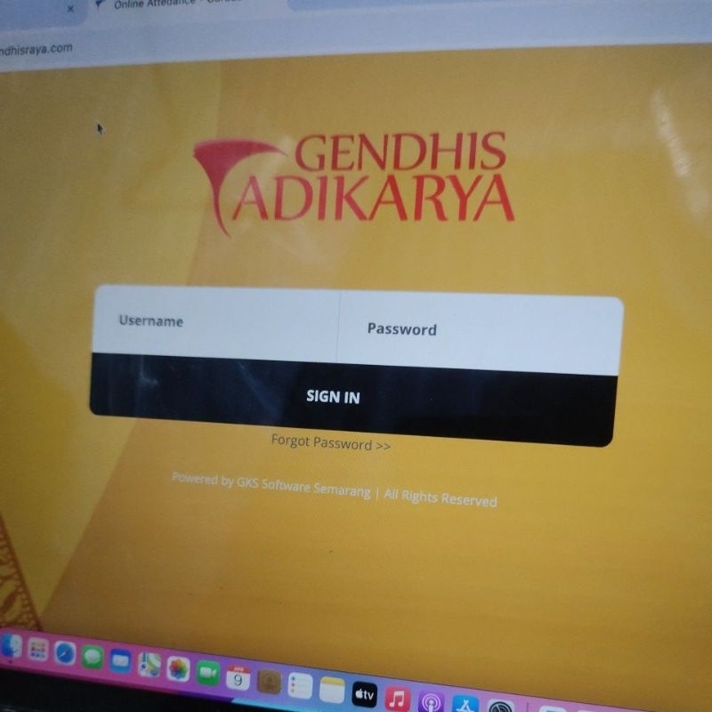 Software Absensi Berbasis Web