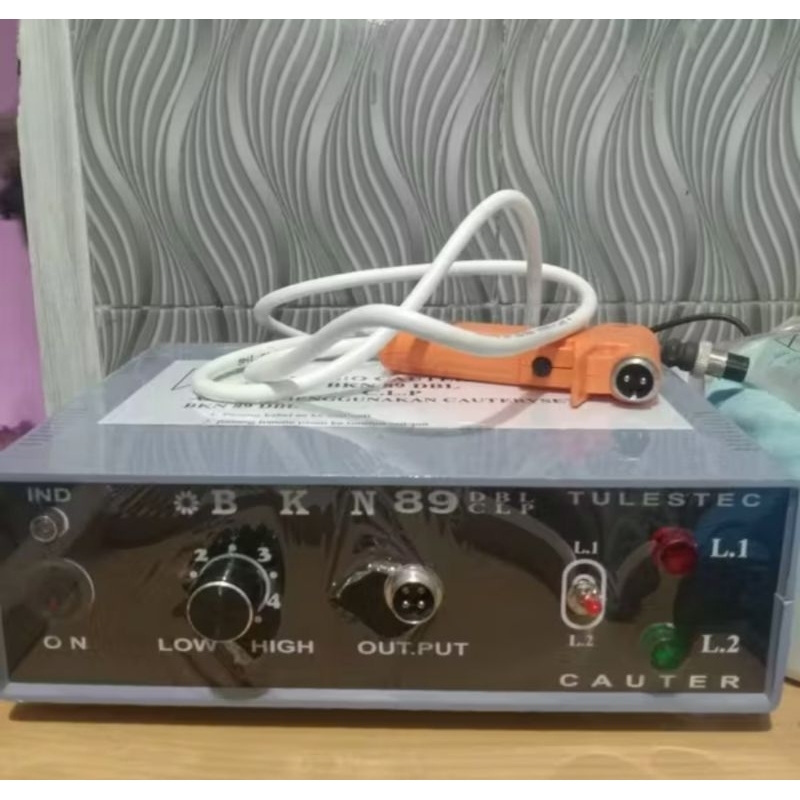 Alat Sunat BKN 89, Alat Cauter Double/mesin dan Tas