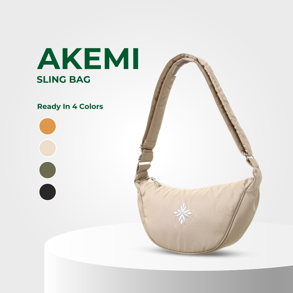 Promo Terbaru Cresto Akemi Tas Selempang Sling Bag Pria Wanita Crossbody