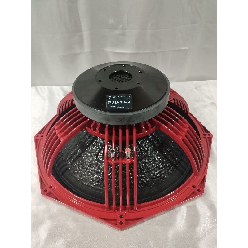SPEAKER KOMPONEN PD1890 PD 1890 18 INCH MERAH Subwoofer