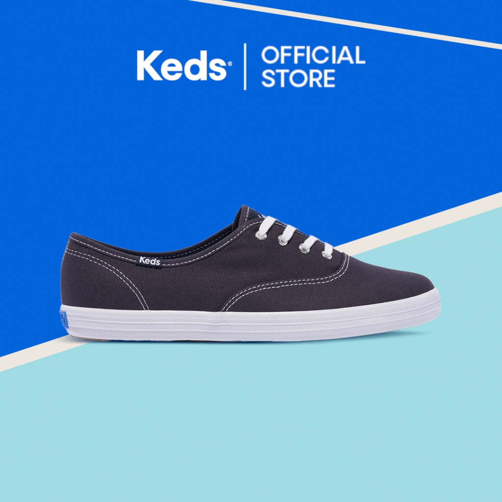 Keds Sepatu Wanita Keds Champion Navy-WF34200