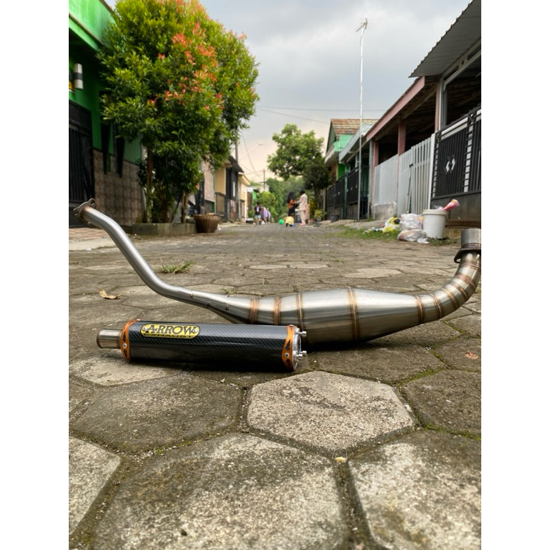 Knalpot fizr kolong Cobra arrow stainless