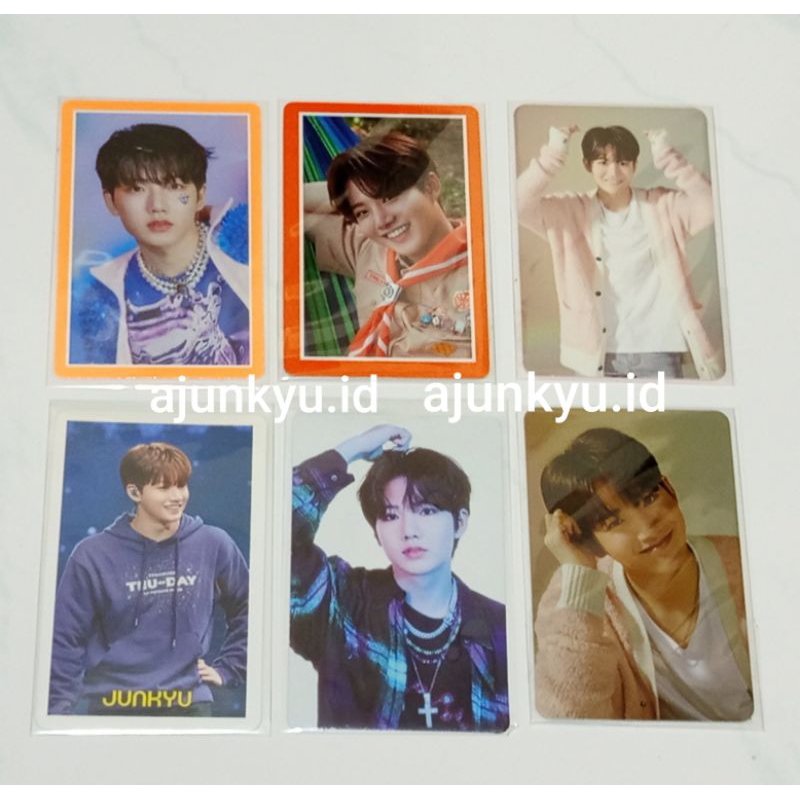 Photocard Junkyu, PC Junkyu Treasure