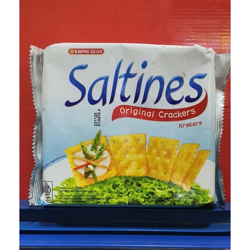 

Khong Guan Saltines Original Crackers 150gr