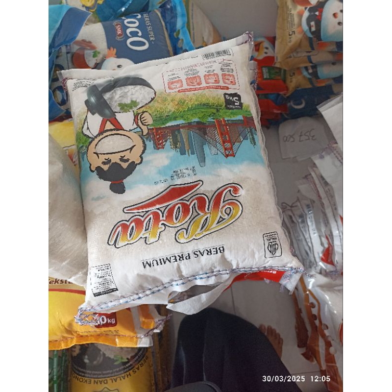 

beras kota 5 kg ready stok
