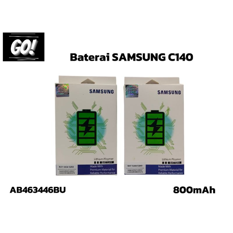 Baterai SAMSUNG Lipat 1195 / E1195 / 1272 / E1272 / C140 / E250 / C3303 / C3300 / E1080 Battery Batr