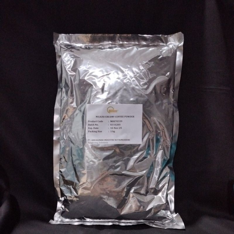 

Milkas Creamy Coffee Powder 1 Kg - Bubuk Minuman Kopi Krim 1 Kg