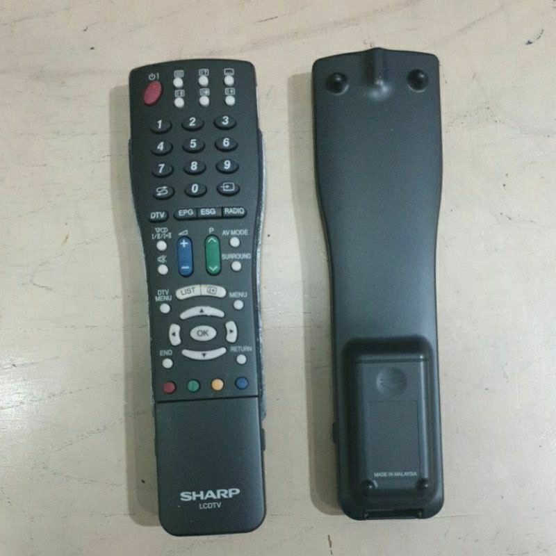 REMOTE TV SHARP AQUOS ASLI ORIGINAL