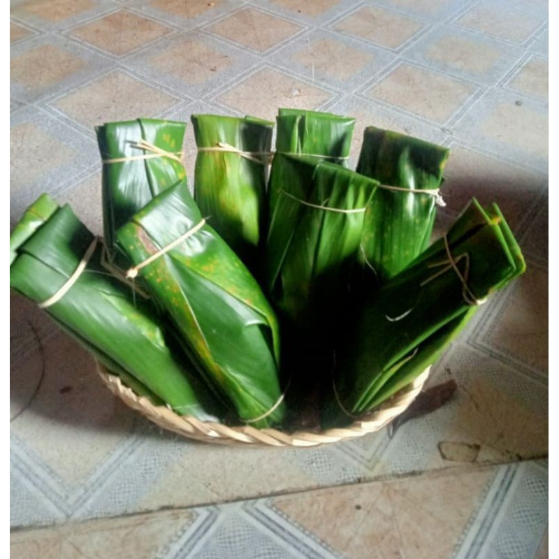 

tempe daun 1 ikat isi 2
