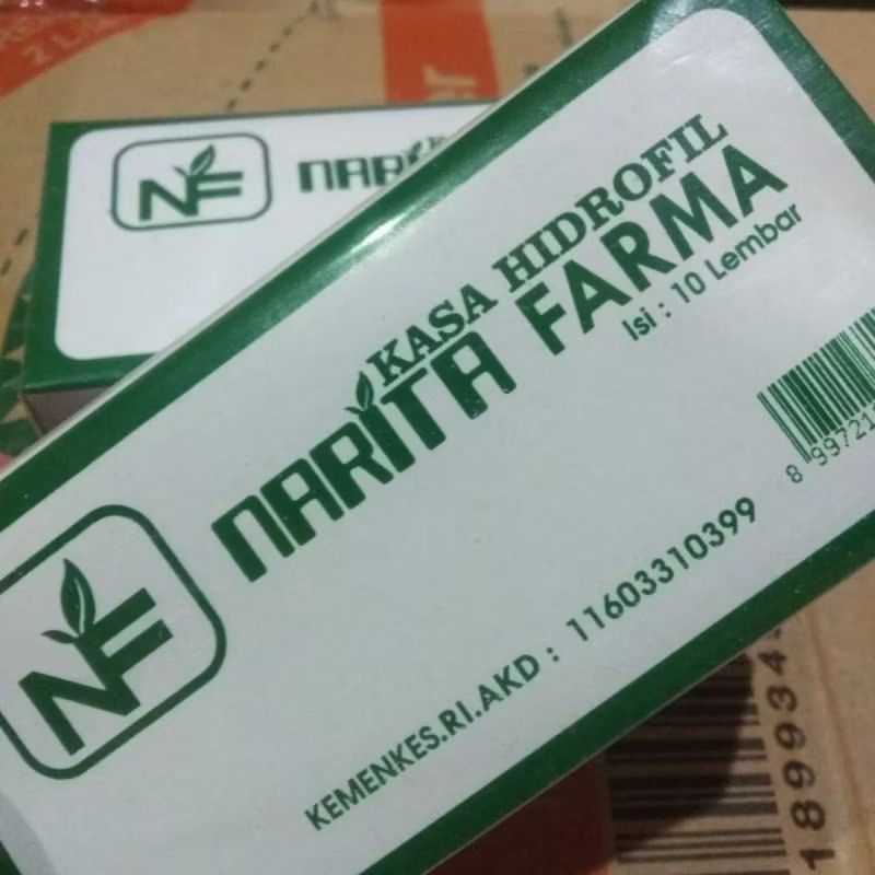 KASA KOTAK NARITA _ KASA HIDROFIL NARITA FARMA
