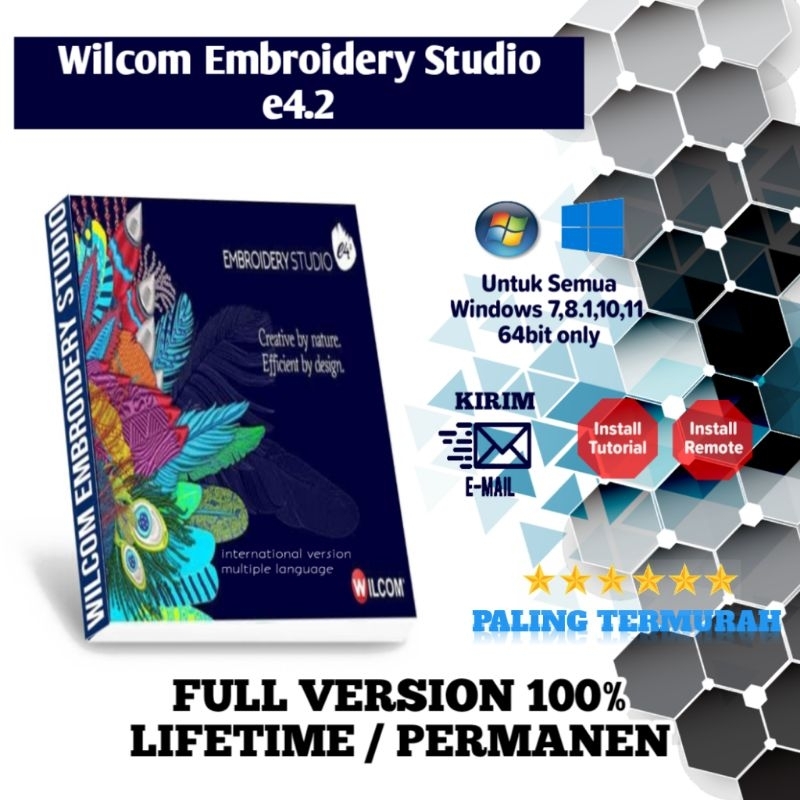 Program Wilcom Embroidery Studio e4.2H sp3 (x64) Only || Lifetime