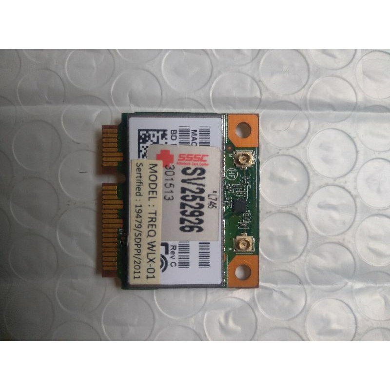 WiFi WIRELESS CARD ADAPTER ATHEROS AR5B195 BLUETOOTH 3.0 TOSHIBA SATELLITE C600 C605 C605D C640 C640