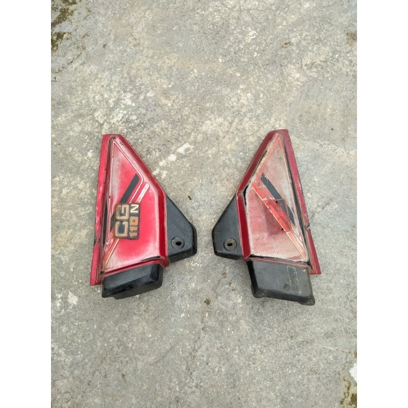 tepong cg110n box aki cg110n kanan kiri original paint