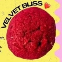 

Velvet Bliss cookie by Pebbles Bake's