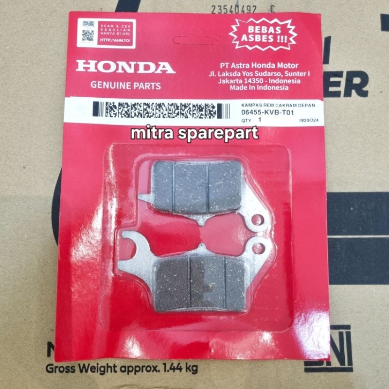 KAMPAS REM DEPAN [AHM]- BEAT SCOOPY SPACY VARIO.FI 110  [100%ORIGINAL AHM]