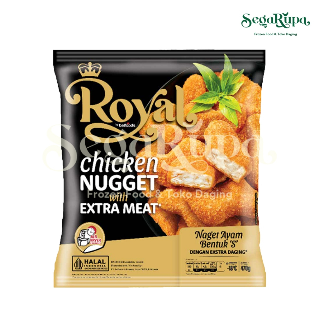 

ROYAL CHICKEN NUGGET 470 GR - SEGARUPA FROZEN FOOD & TOKO DAGING