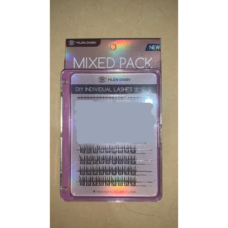 eyelash mlen diary wispy