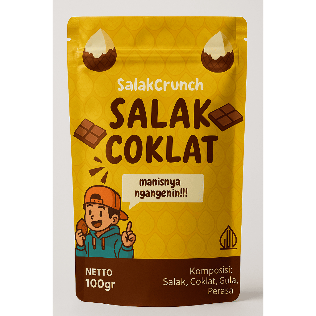 

SALAKCRUNCH Keripik Salak Aneka Rasa Gurih Renyah Manisnya Ngangenin