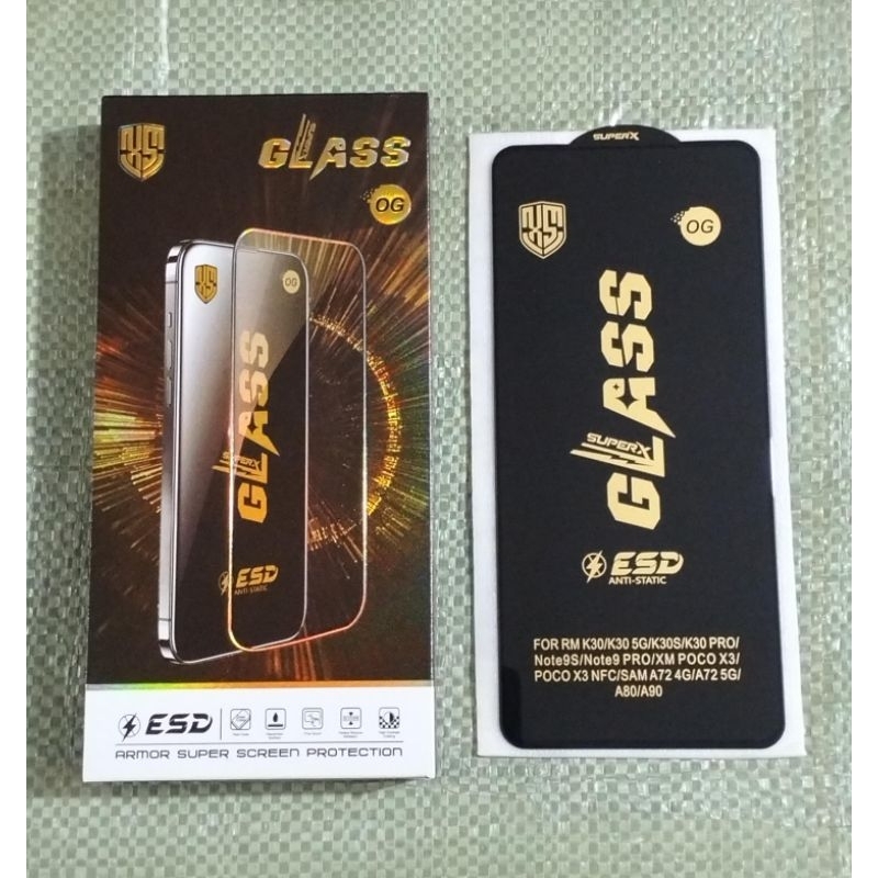 ( PERSAMAAN ) TG TEMPERED GLASS ANTI GORES ESD STATIC VIVO