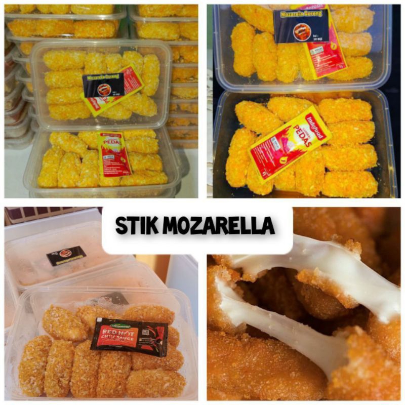

Mozarella Goreng isi 10 pcs | Free saus sachet