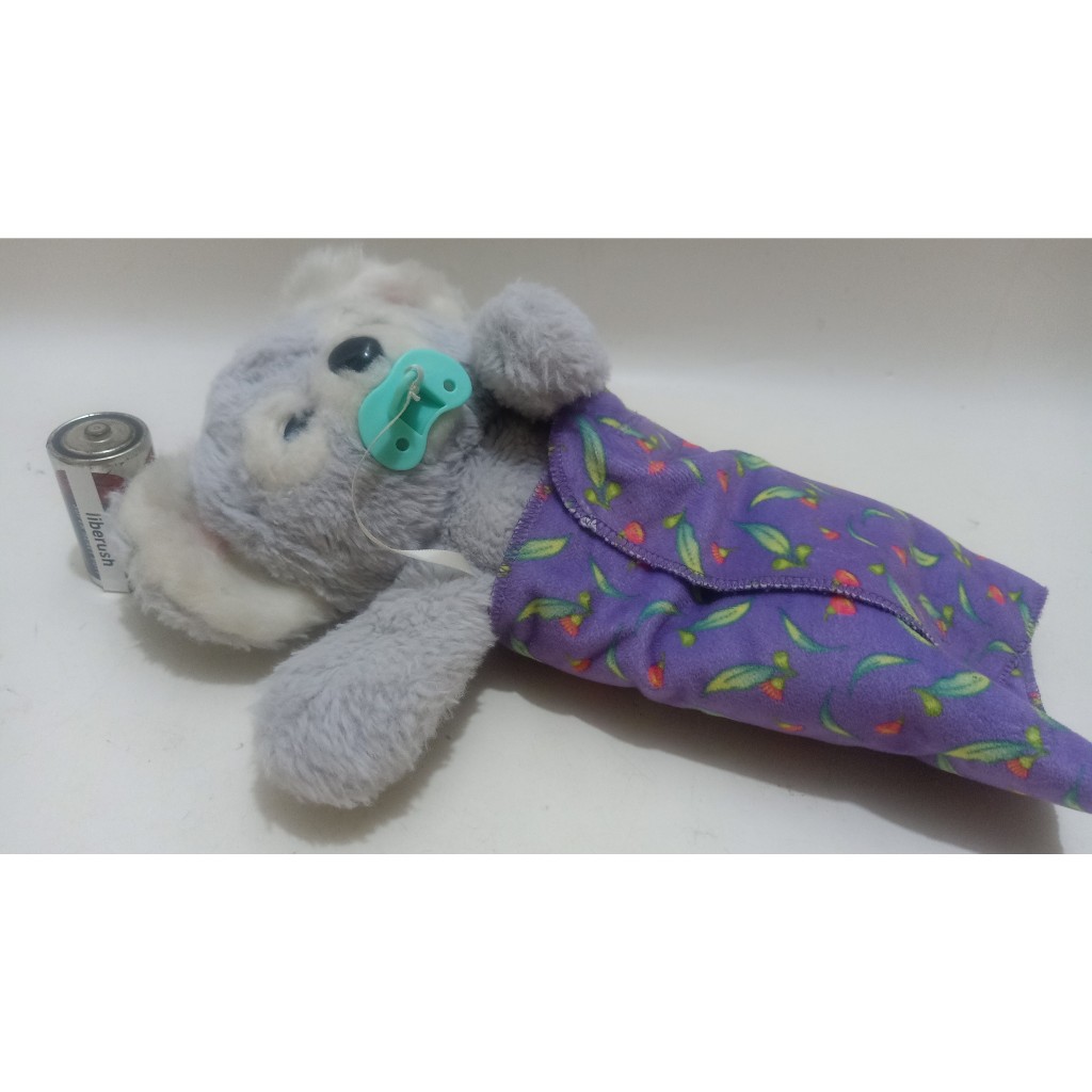 little live pets cozy dozy koala electronic pet doll plush boneka elektronik