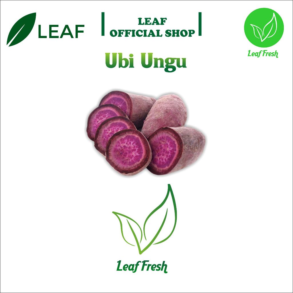 

UBI UNGU SEGAR BY LEAF FRESH