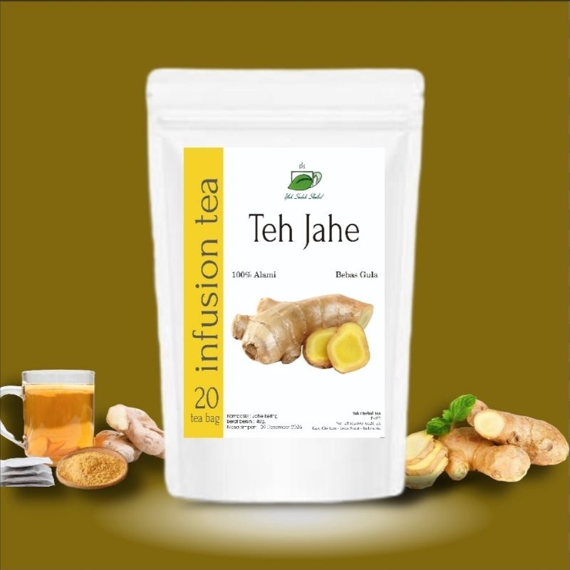 

TEH JAHE / GINGER ROOT TEA 100% organik (20 tea bag)