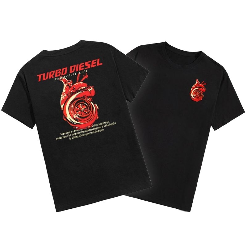 Kaos Turbo Power / Kaos Diesel Power / Kaos Otomotif