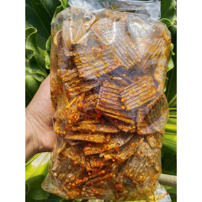

seblak kerupuk jengkol pedas daun jeruk isi 500 GRAM