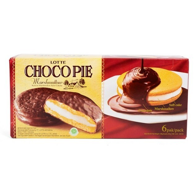

Lotte Choco Pie 168 Gr Chocolate