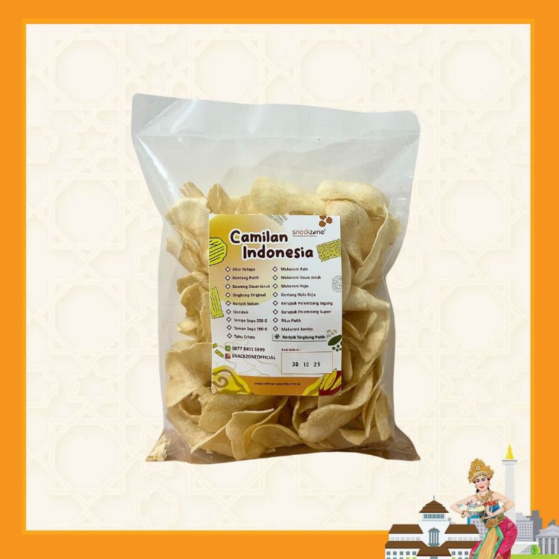 

Keripik Singkong Putih Surabaya/Singkong Pohong