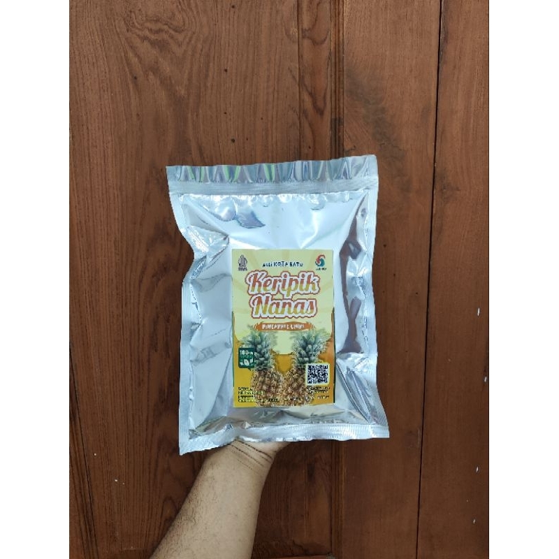 

Keripik Nanas 200gr - Keripik Buah Nanas Sentosa - Kripik Nanas