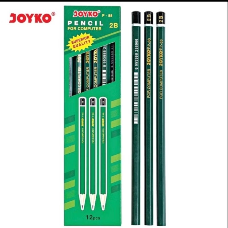 

pensil / pencil 2B joyko P88 harga satuan