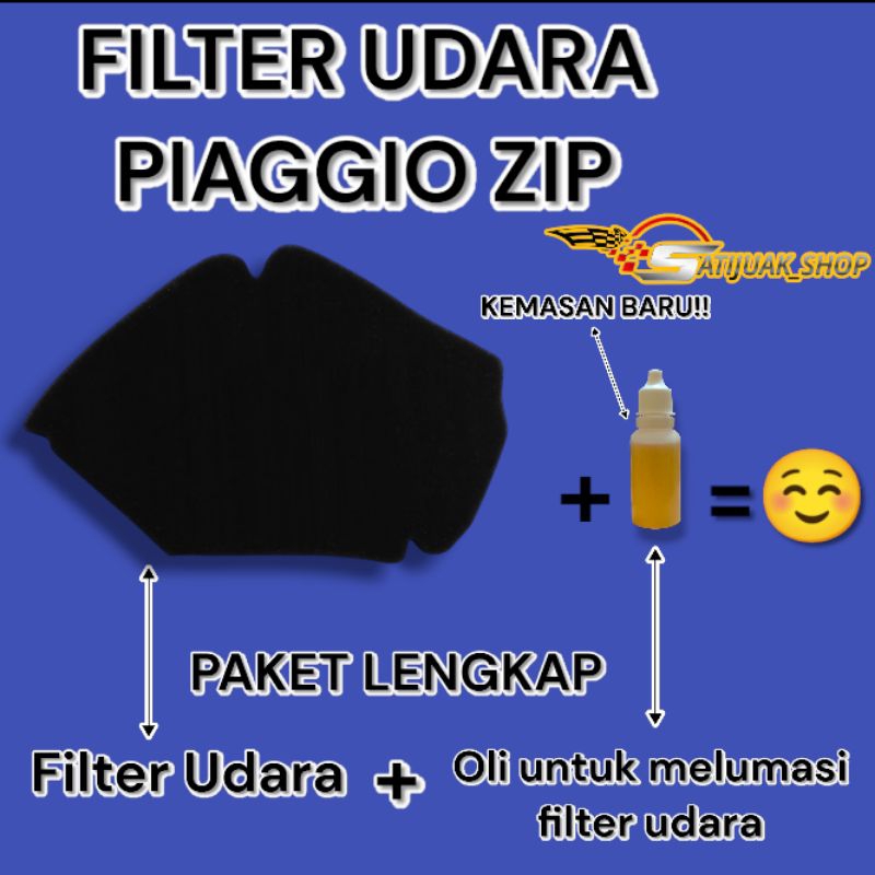 FILTER UDARA PIAGGIO ZIP FILTER UDARA MOTOR SCOOTER PIAGGIO ZIP