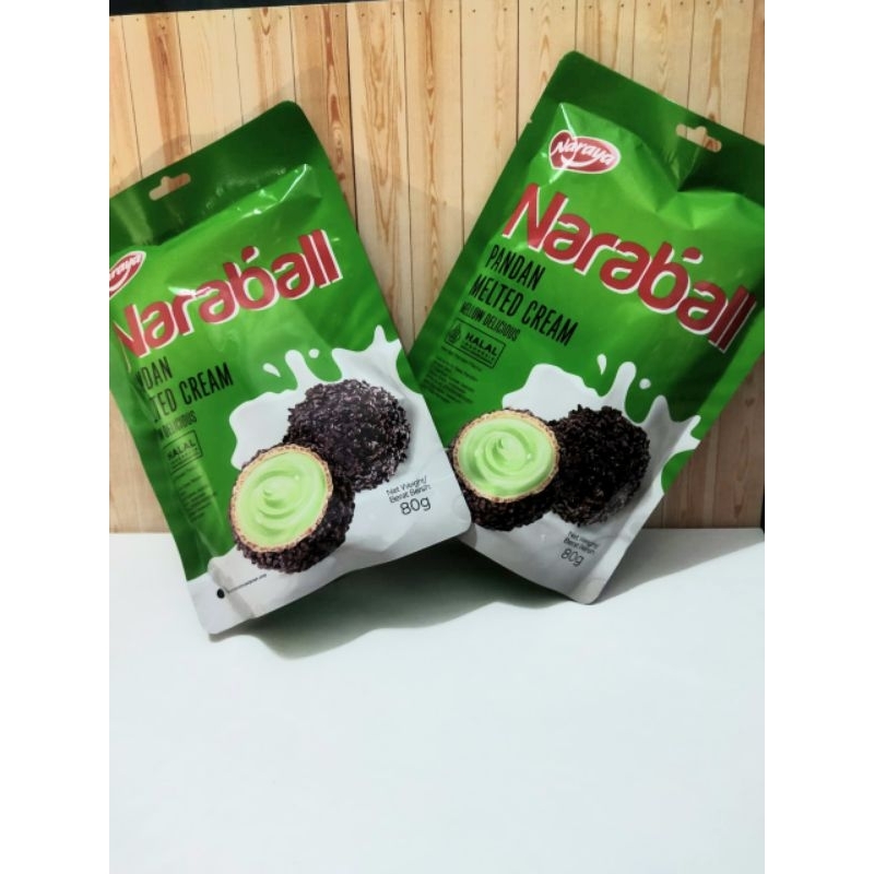 

Naraball Naraya Bola Crispy Cream Pandan