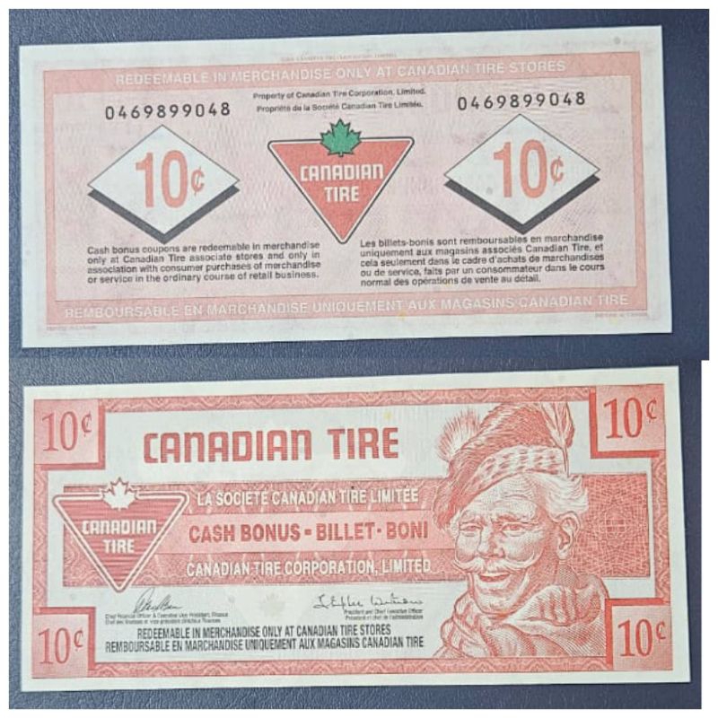 #Koleksi alat tukar negara canada 10 cent tiere dollar tahun 1954  kondisi AUNC mulus dijamin origin